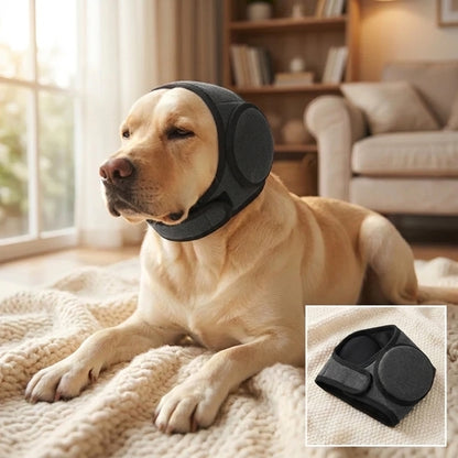 Noise-Reducing Calming Ear Wrap for Dogs